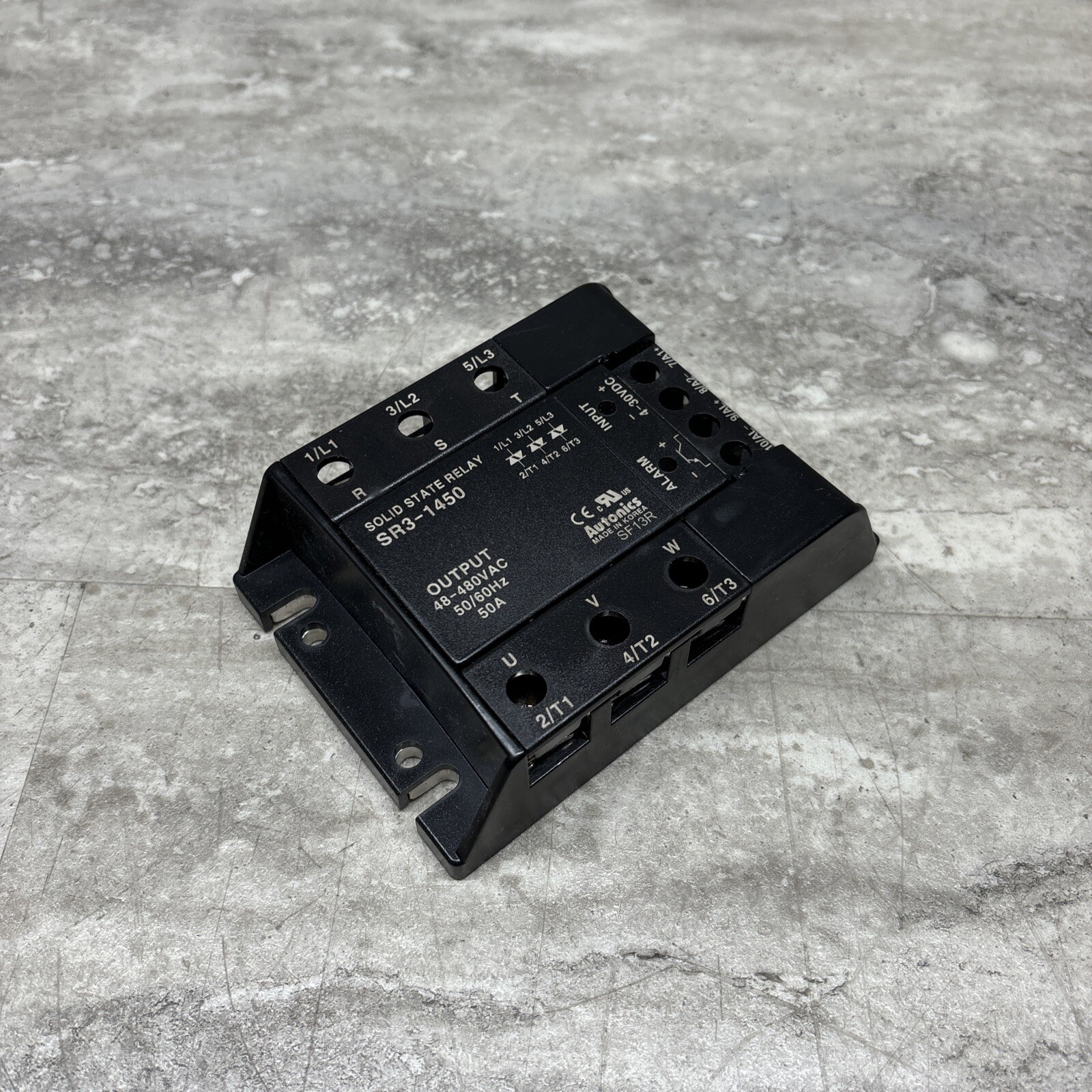 Autonics SR3-1450 3 Phase Solid State Relay, Panel Mount, 50 Amp, New