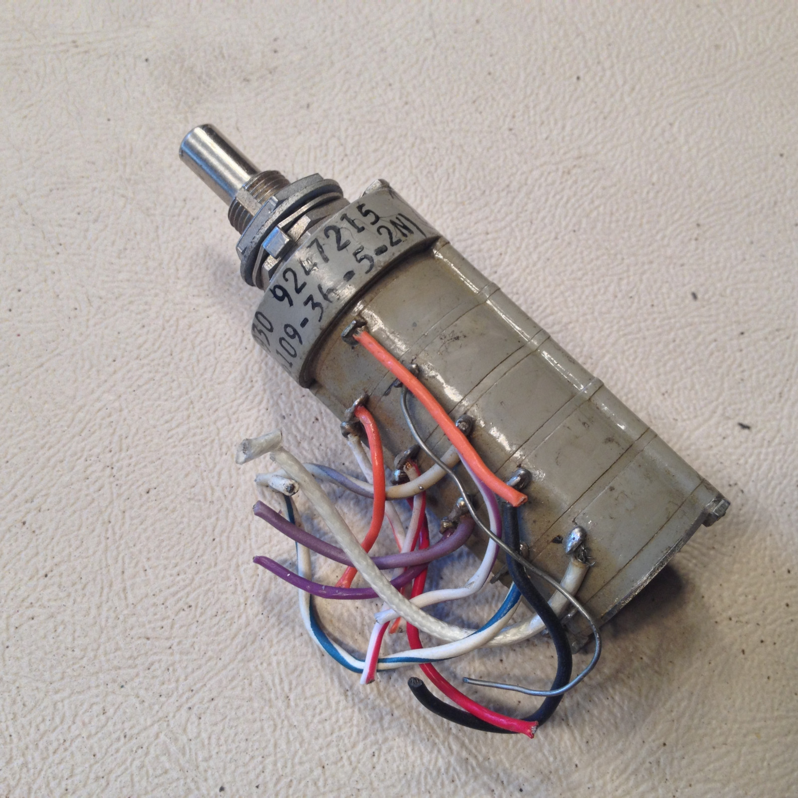 Janco Rotary Switch 1900M 5-2N
