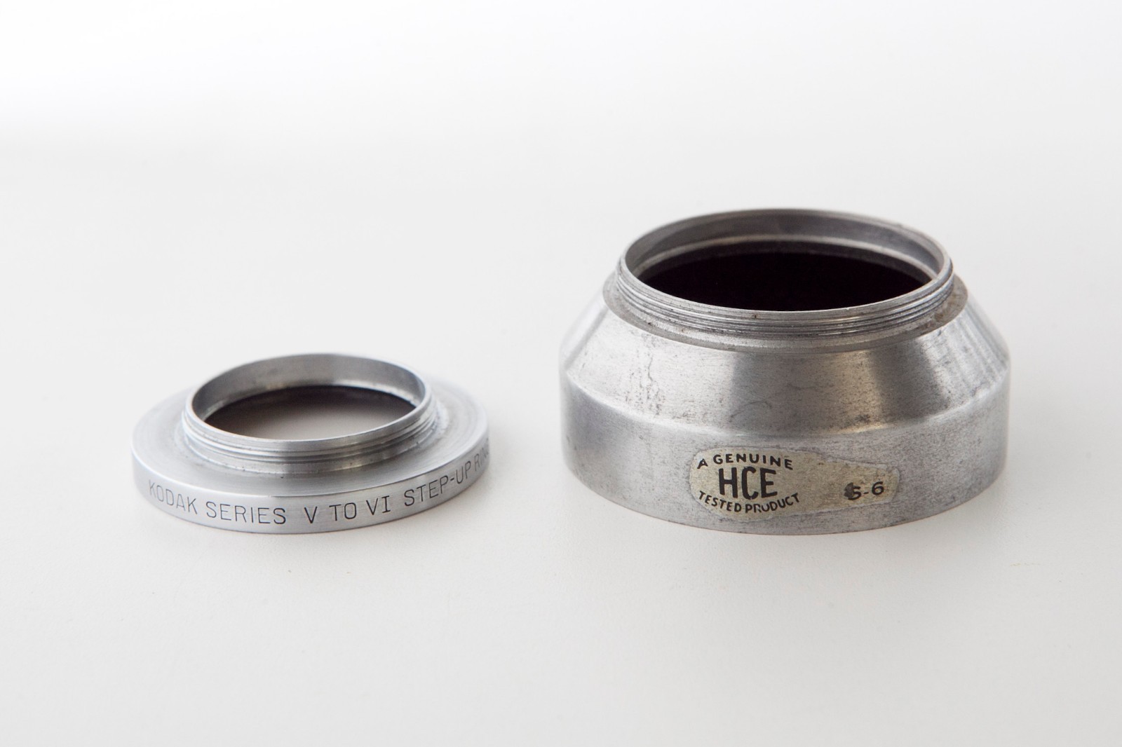 44.5 HCE Lens Hood & Kodak Series V (5) to VI (6) (33.5 to 44.5mm) Filter Holder
