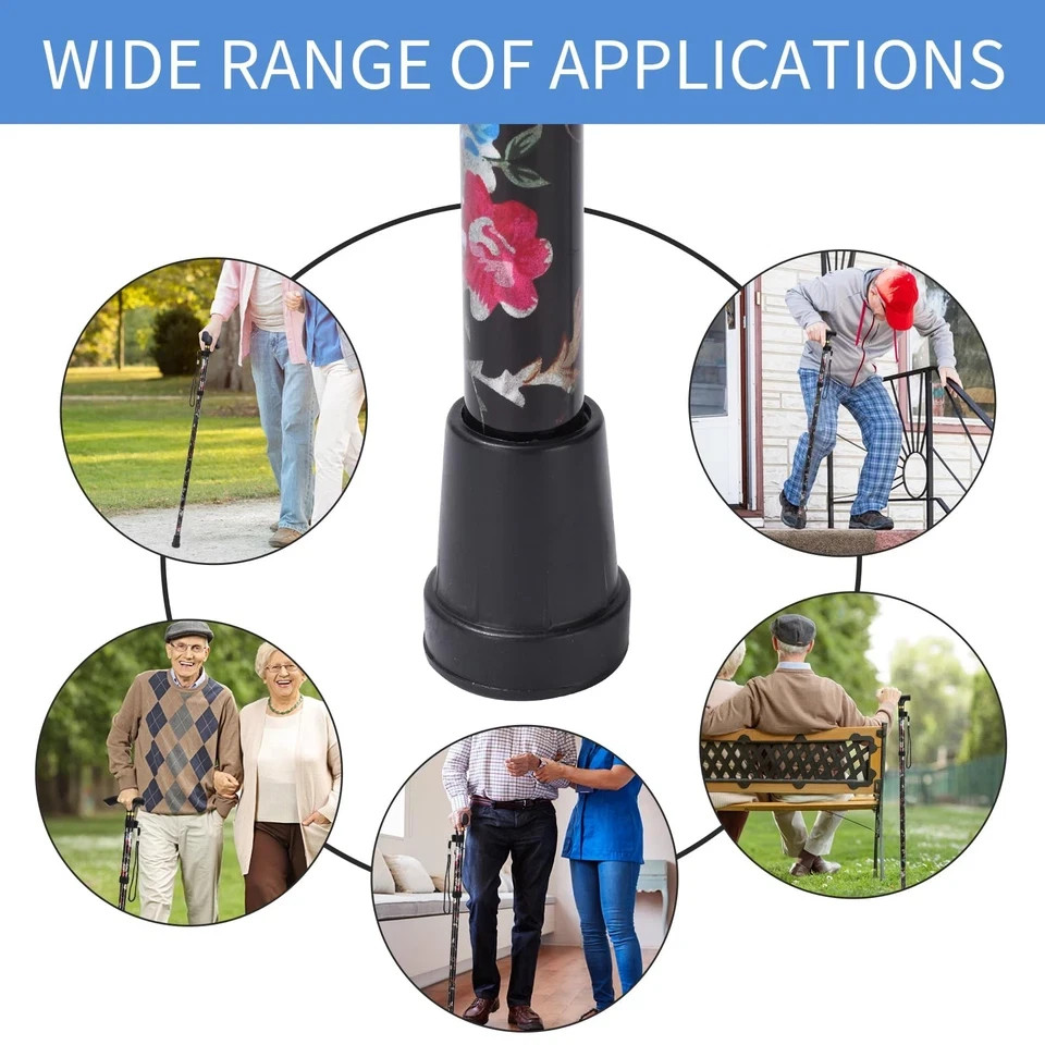 NEW Cane for Women for Stability, Walking Cane for Men and Women, 5-Level Height