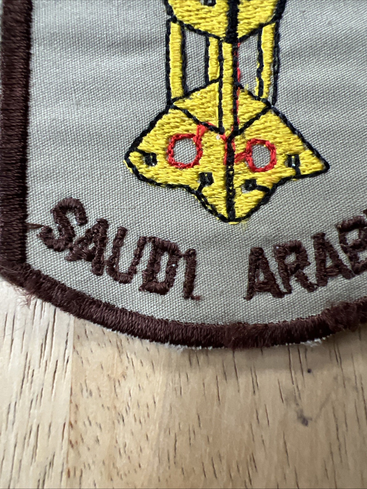 Vintage Dammam Saudi Arabia Morale Patch