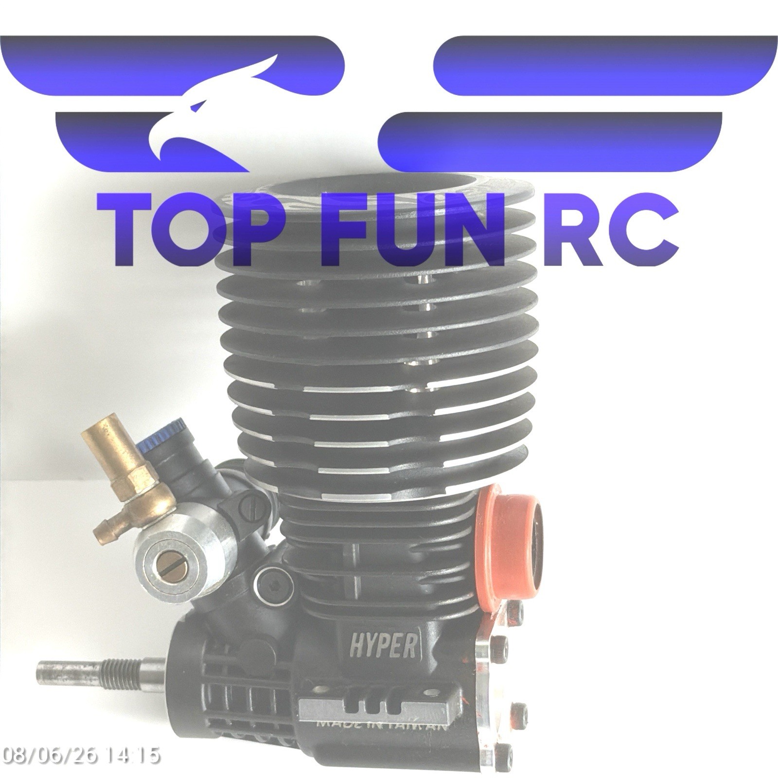 HoBao Hyper 30 Turbo Engine W/O Pull Starter (Backplate) with Turbo Glow Plug