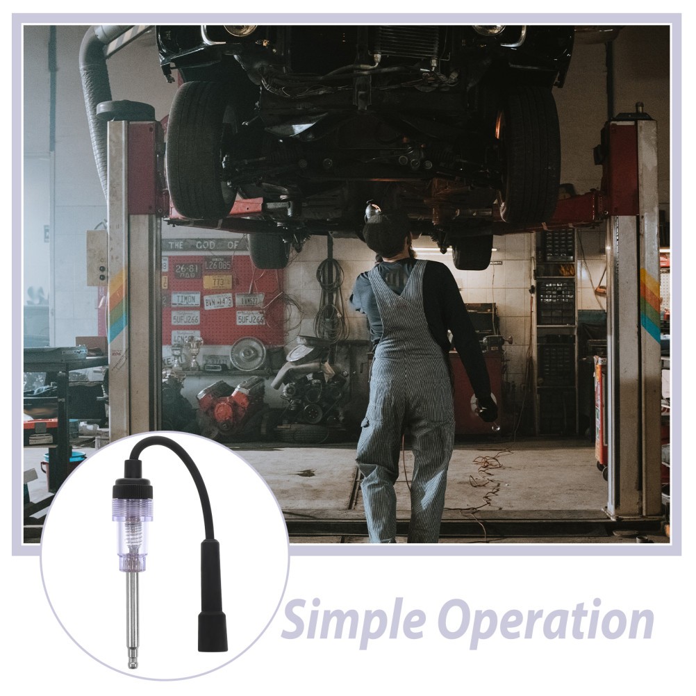 1Pc Car Engine Spark Plug Ignition Tester for Quick Diagnostic Checks
