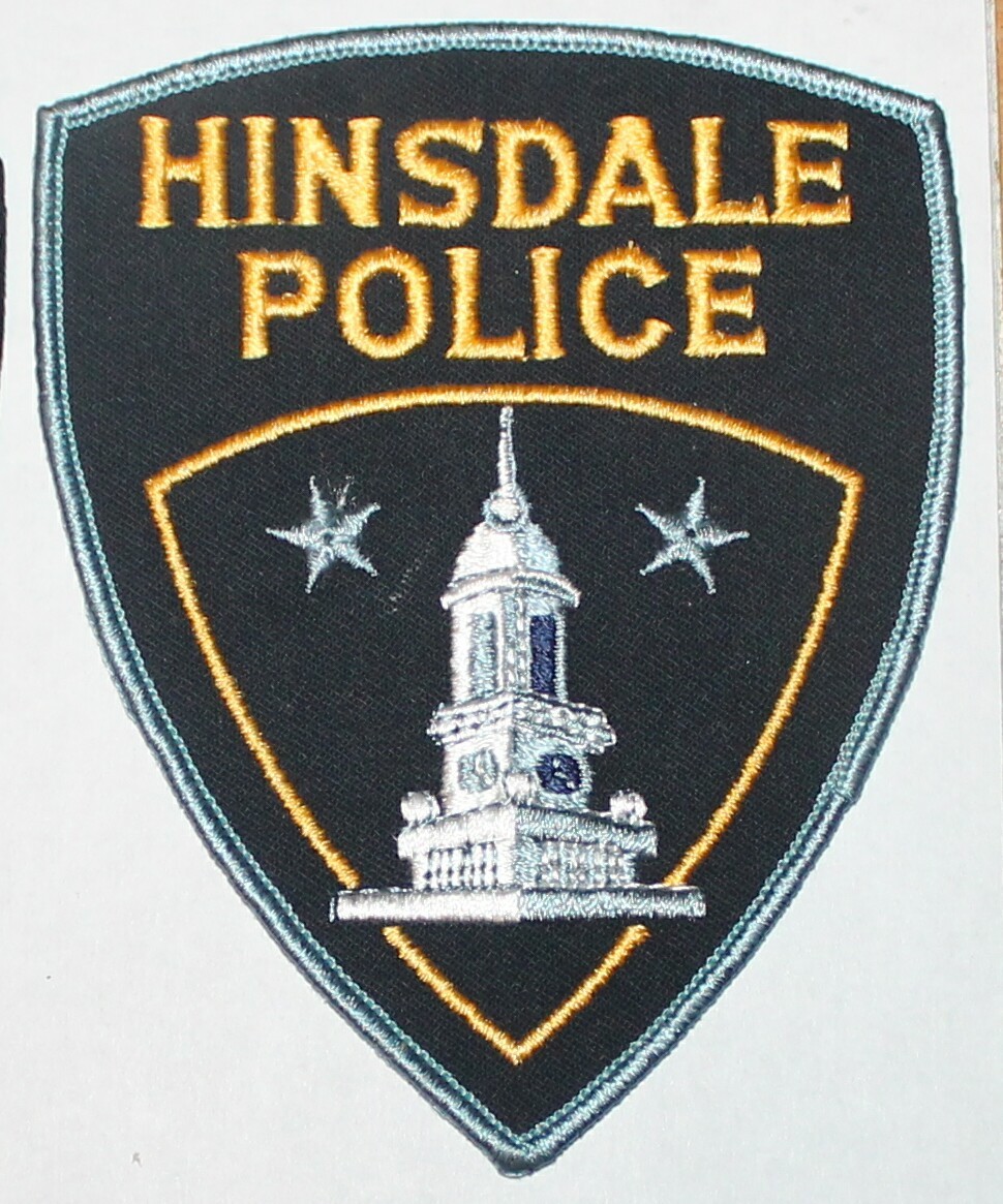 HINSDALE POLICE Illinois IL Memorial Building ILL PD patch