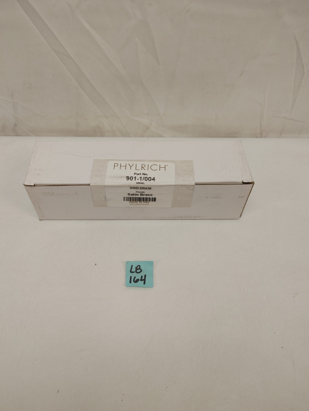 Phylrich 901-1/004 Drain SATIN BRASS