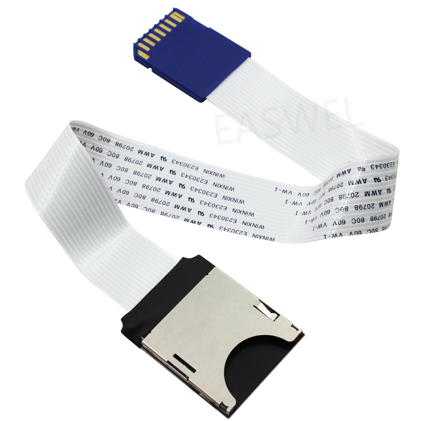 Universal Car GPS TV SD To SD Card Extension Cable Adapter Flexible Extender