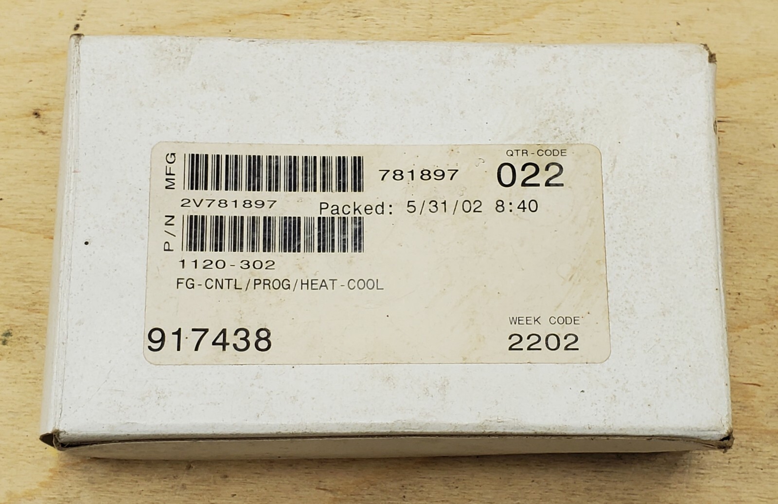 Nordyne Programmable Thermostat 917438 - NEW in Box