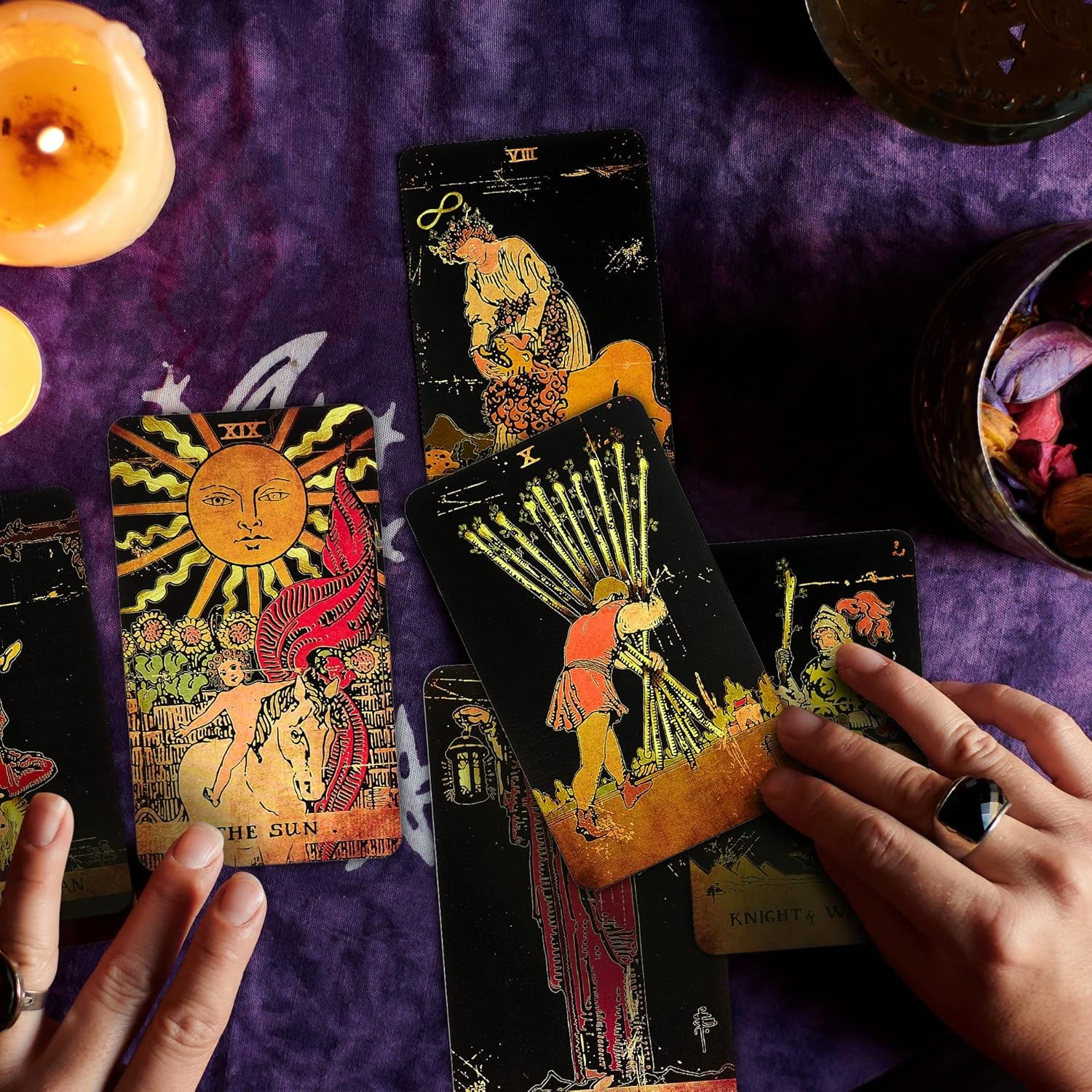 CRAFTERIAN Tarot Cards, 78-Card Deck, Original for Beginners & Experts...