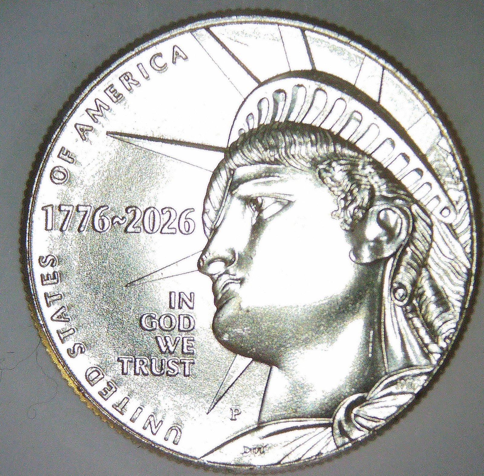 TWO- 1776~2026 P Liberty Half Dollar Semi Quincentennial ⭐️Beautiful⭐️Free Ship