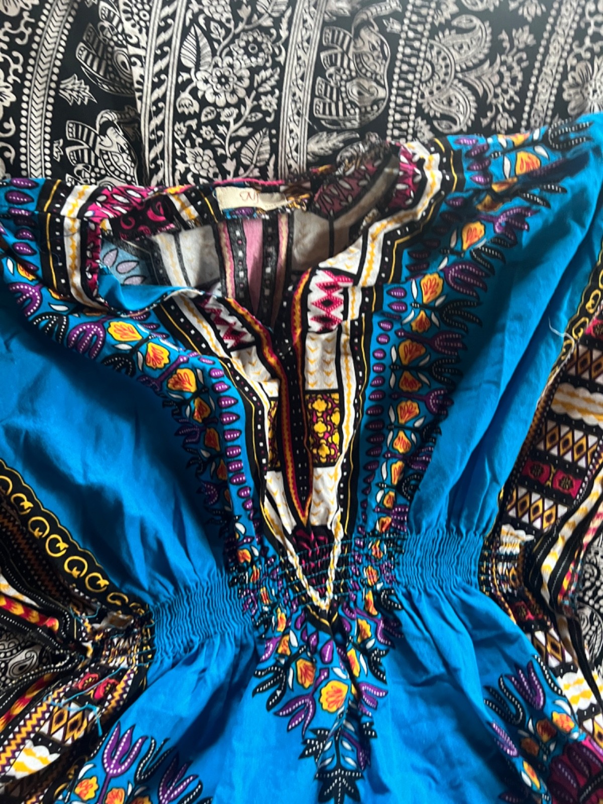Dashiki style dress beautiful African fabric dashiki Womens