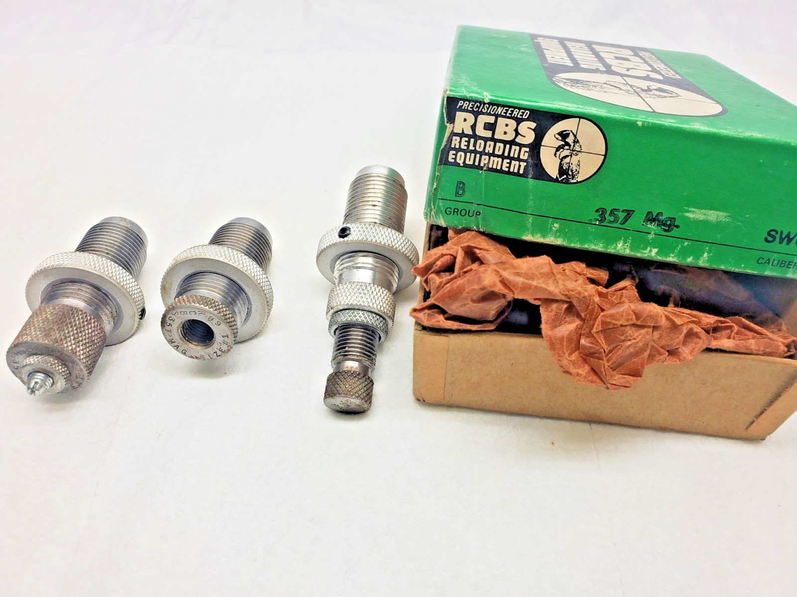 RCBS  357 mag Carbide reloading 3 die set plus 38 special