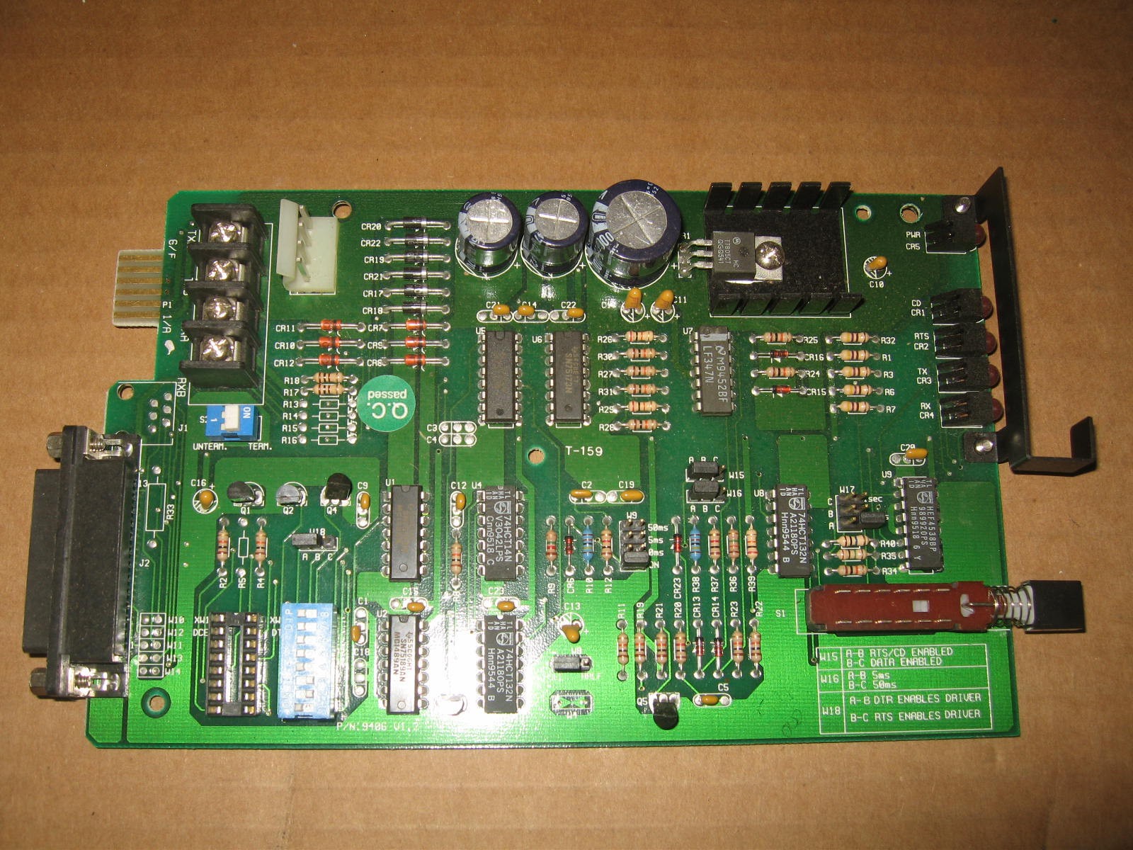 Black Box LD485A-MP Asynchronous Multipoint Line Driver 9406 V1.2