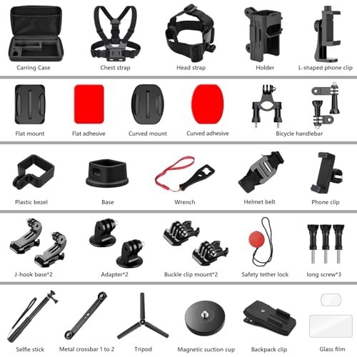 OSMO Pocket 3 Accessories Kit - 2-in-1 Stand, Hard Shell Case, Tripod & More