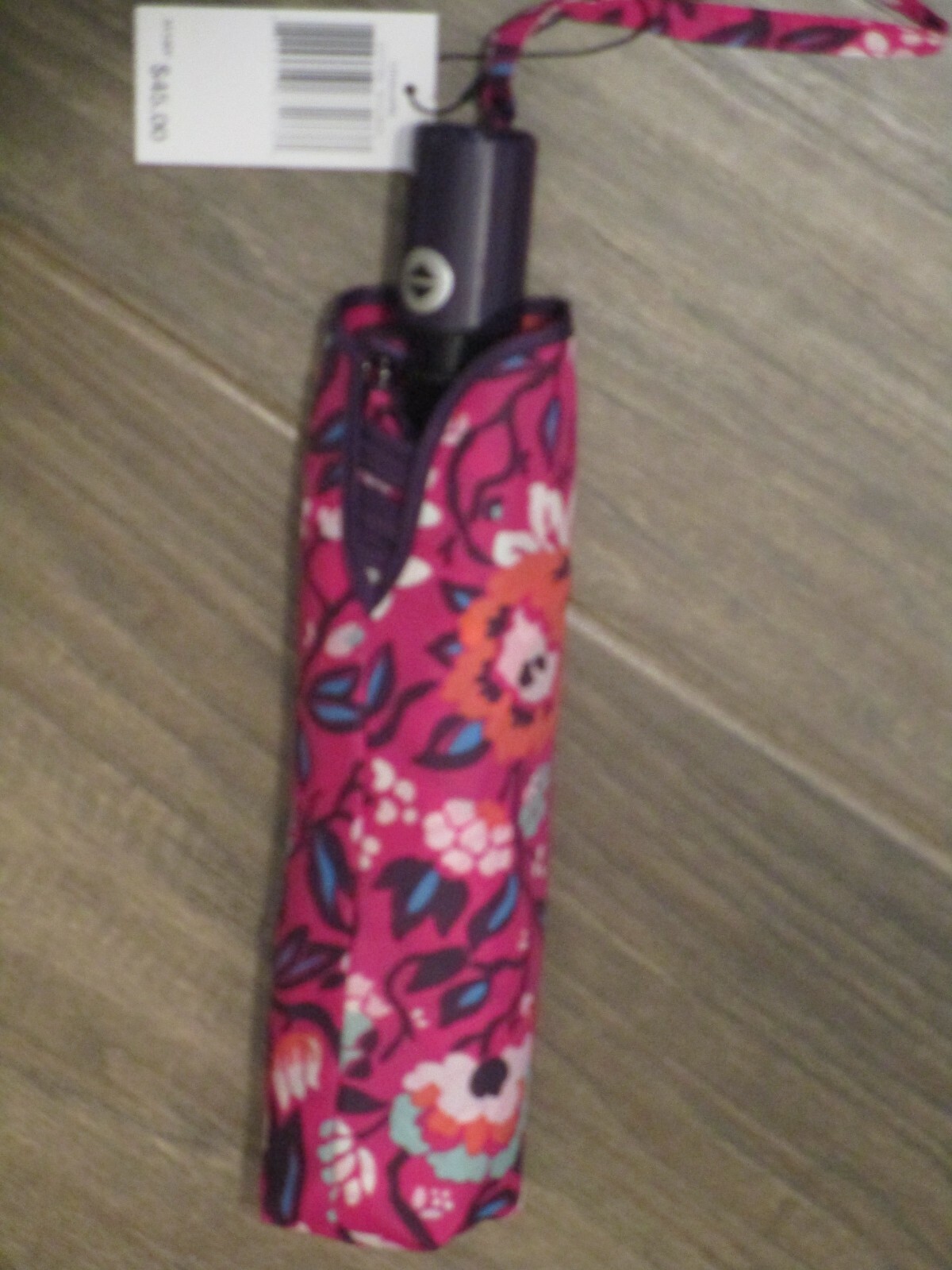 VERA BRADLEY BLOOM BERRY UMBRELLA NEW