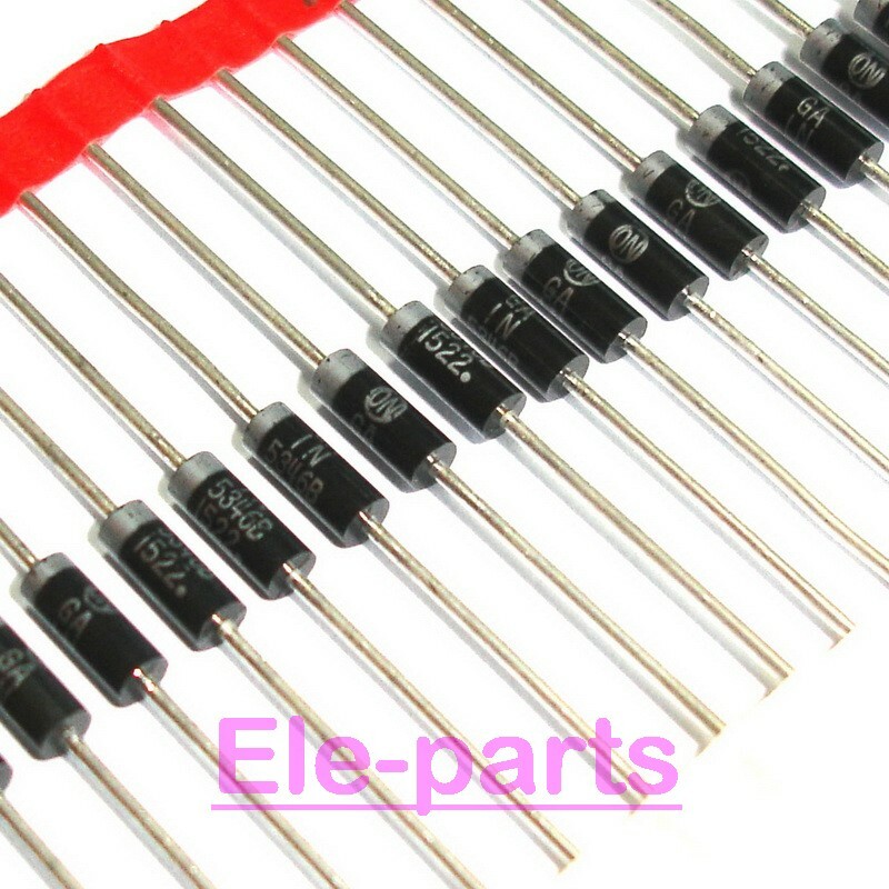 100 ,1N5346BRLG DO-15 1N5346B 1N5346 5 Watt 9.1V Zener Voltage Refulators Diodes