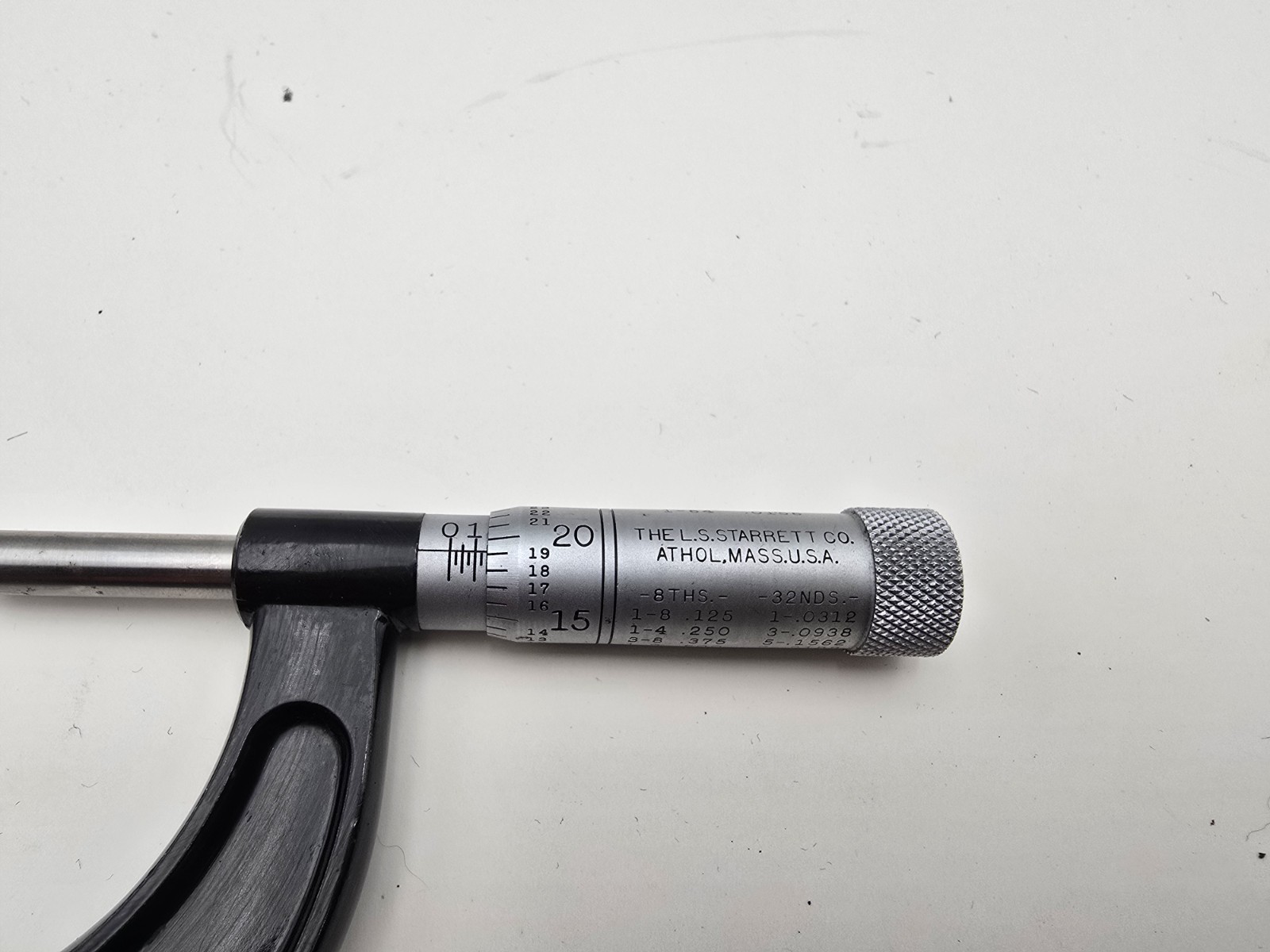 Starrett 436 Outside Micrometer 2" (.001") With Box