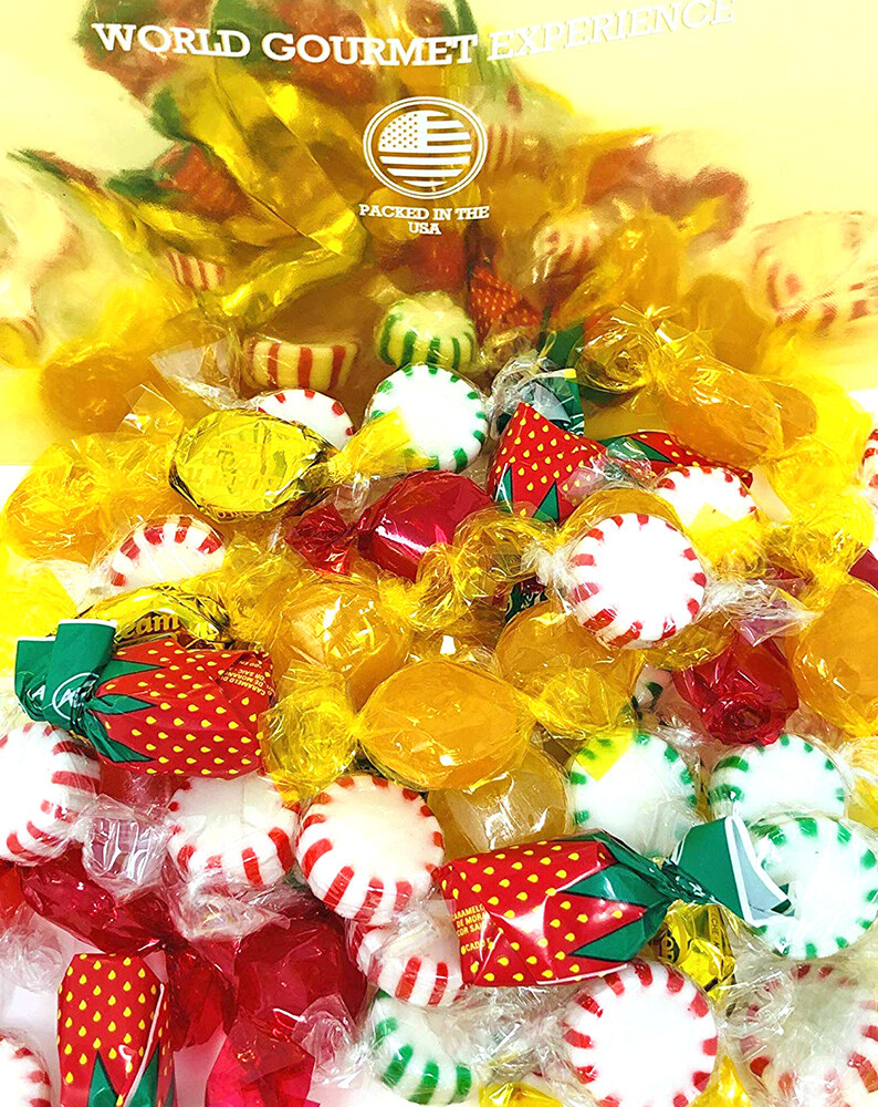Arcor Hostess Candy Mix -Strawberry-Butterscotch-Cinnamon-Mint Starlights bulk