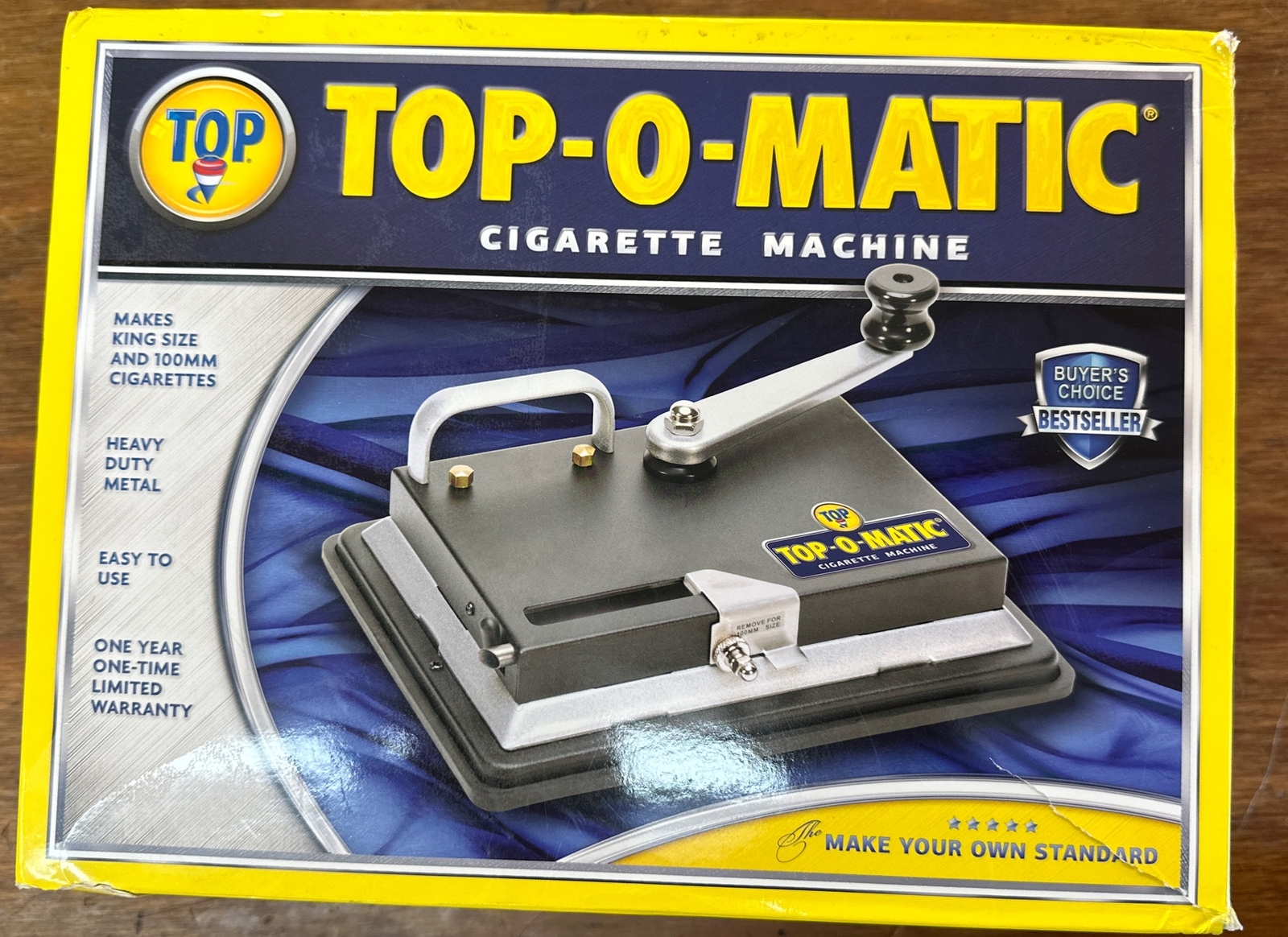 Top-O-Matic Rolling Machine (NEW SEALED BOX)