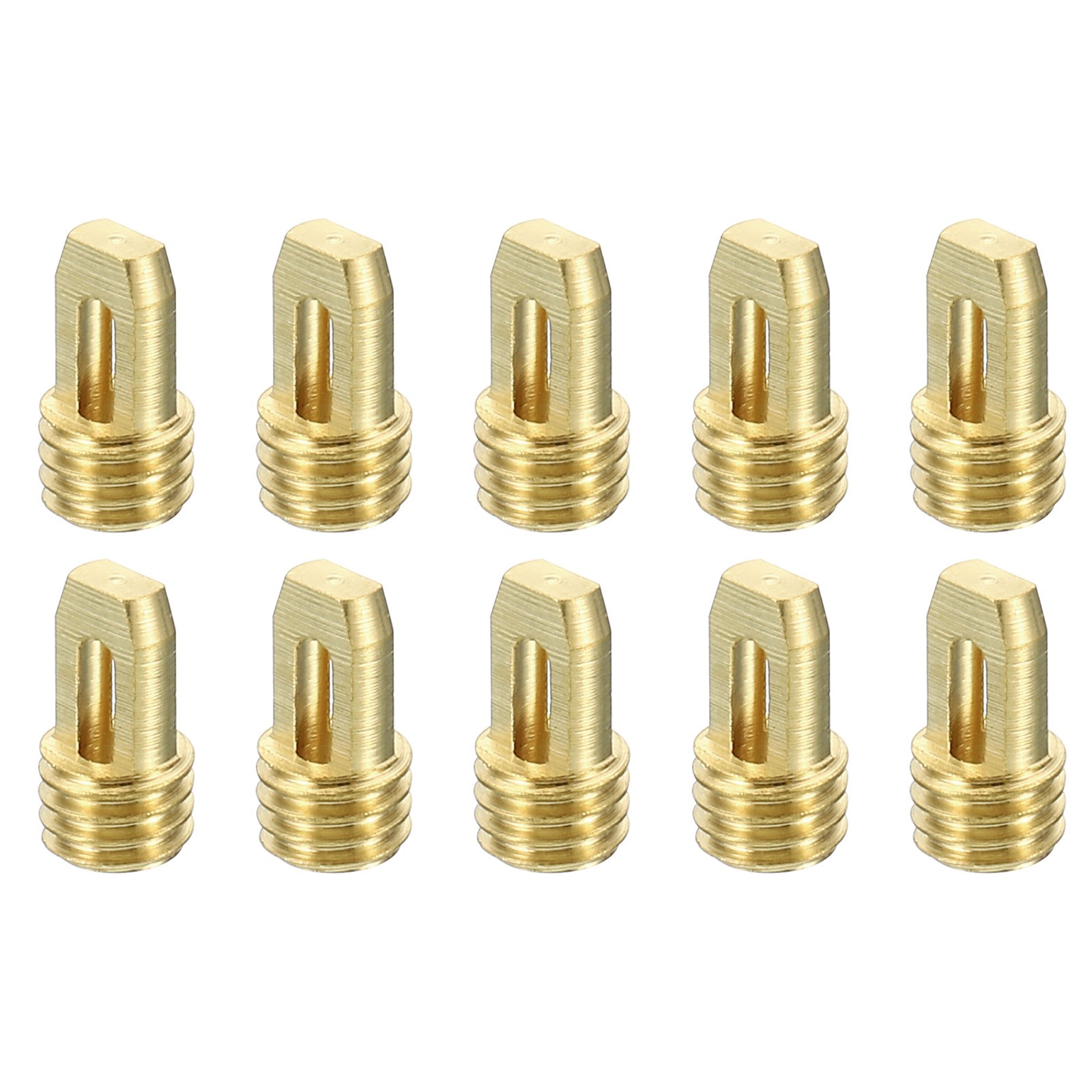 2.7mm ID Refrigerant Charging Hose Thimble Valve, 10 Pack Hose Manifold Gauge