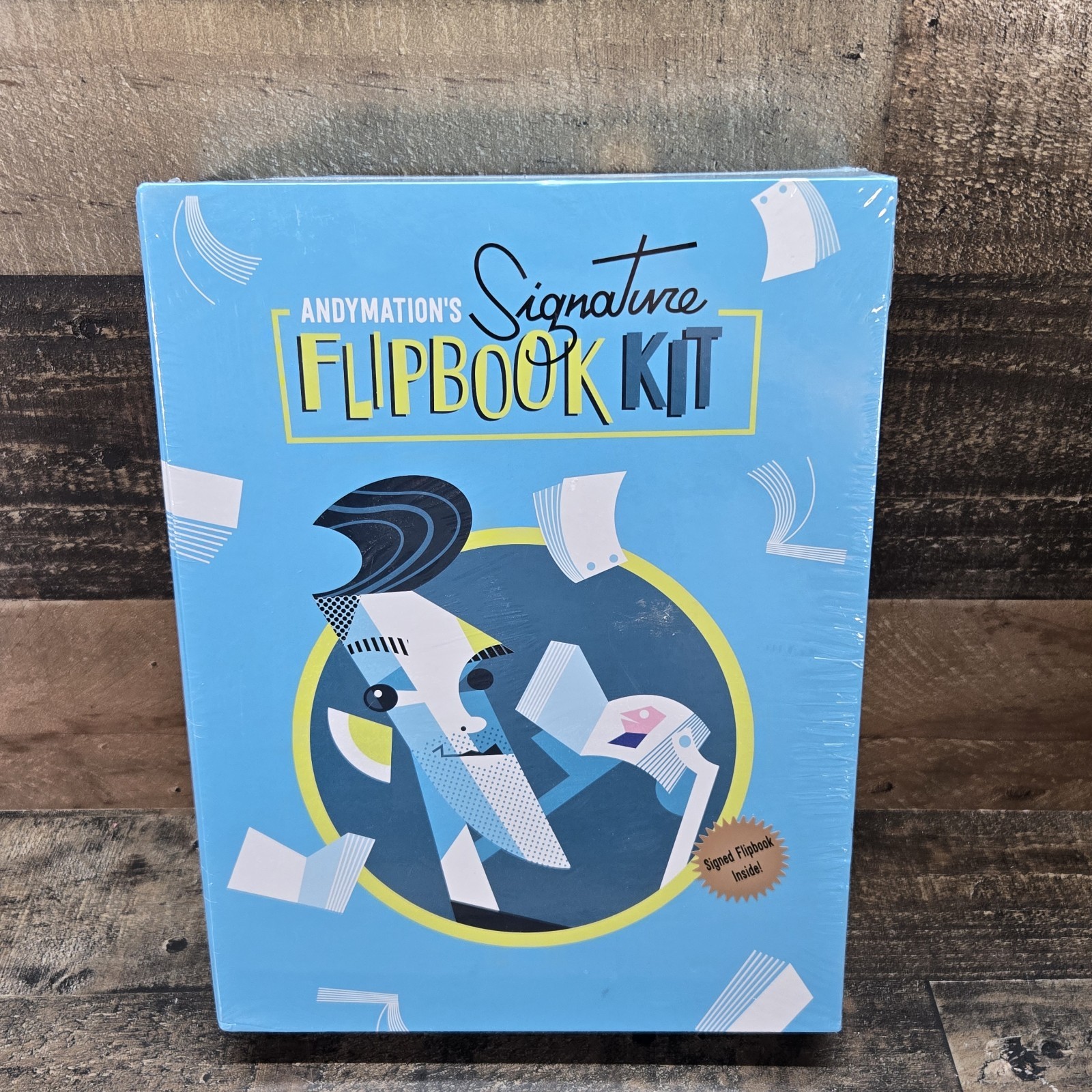 Andymation's Signature Flipbook Kit for Kids & Adults for Drawing Animation
