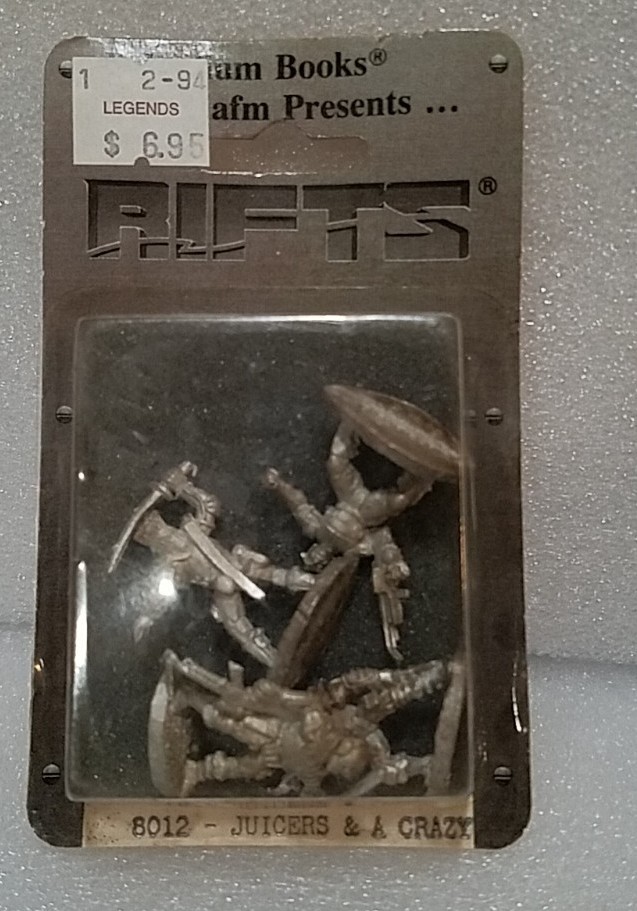 Rifts "Juicers & a crazy" Sealed