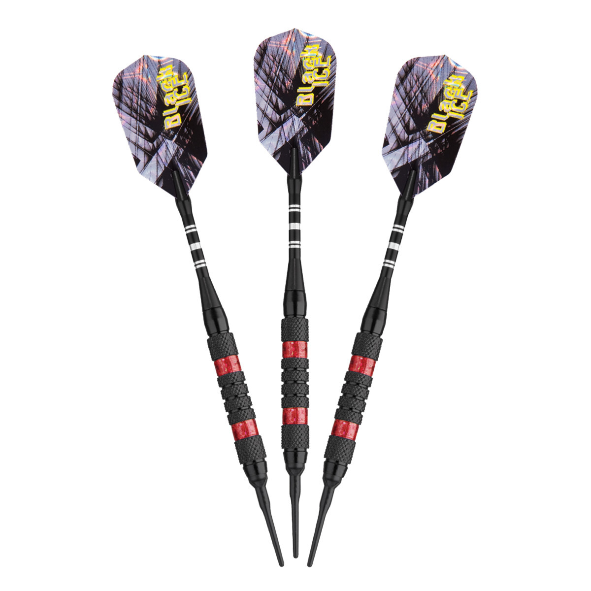 Viper Black Ice Soft Tip Darts - Dartboard Game Accessory - Red - 18 Grams