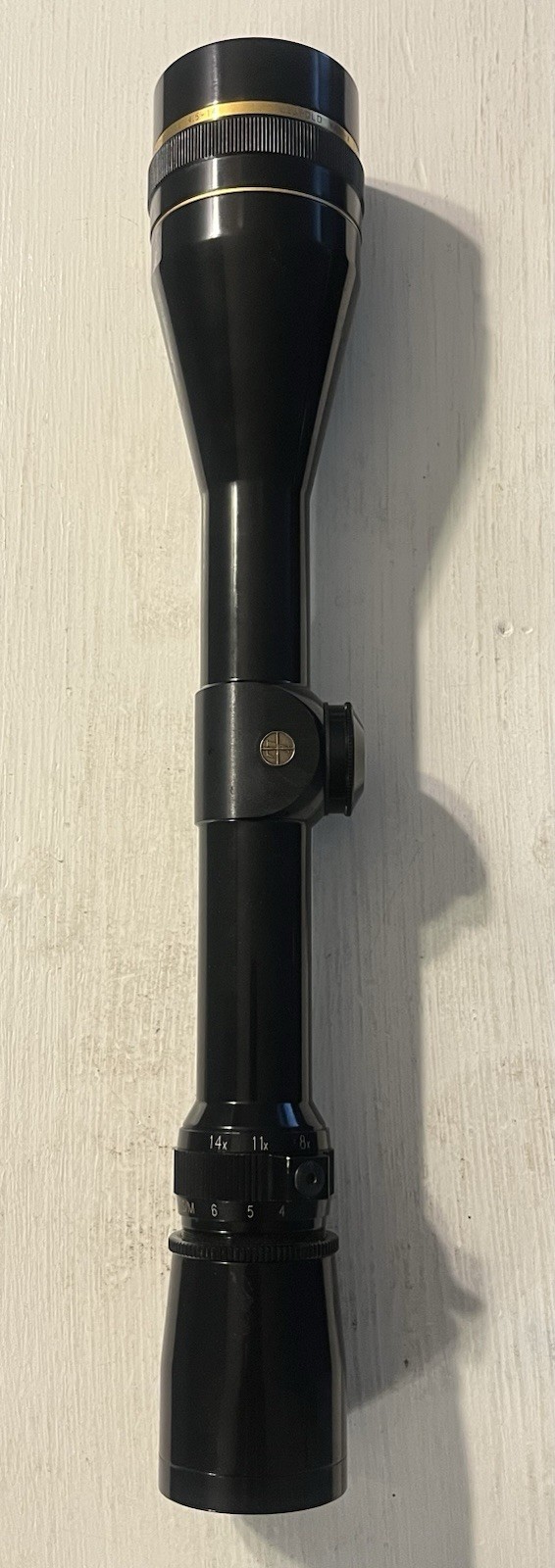 LEUPOLD Vari-X III 4.5-14x40mm AO  RIFLE SCOPE  -GLOSS- Fine Duplex- NICE!!