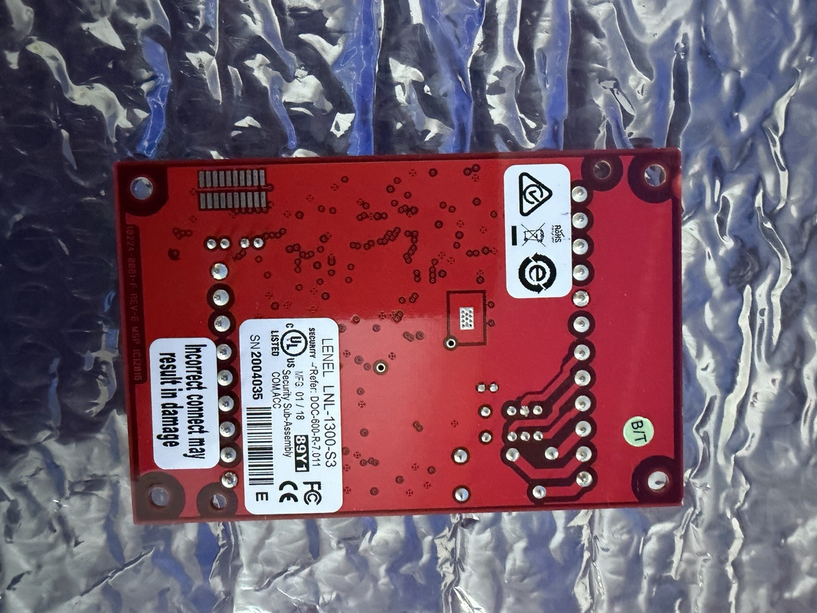 Lenel LNL-1300-S3 Single Reader Interface Module