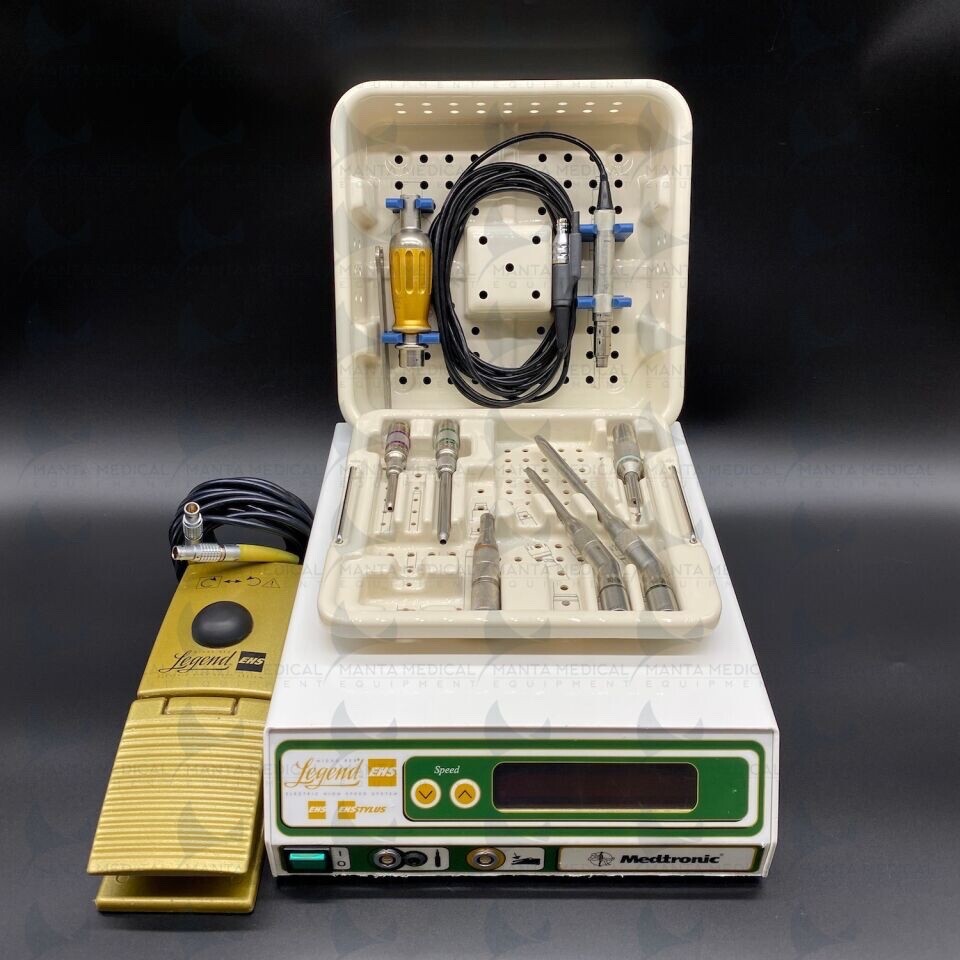 MEDTRONIC EC200 High Speed System W/ Foot Pedal & Attachments