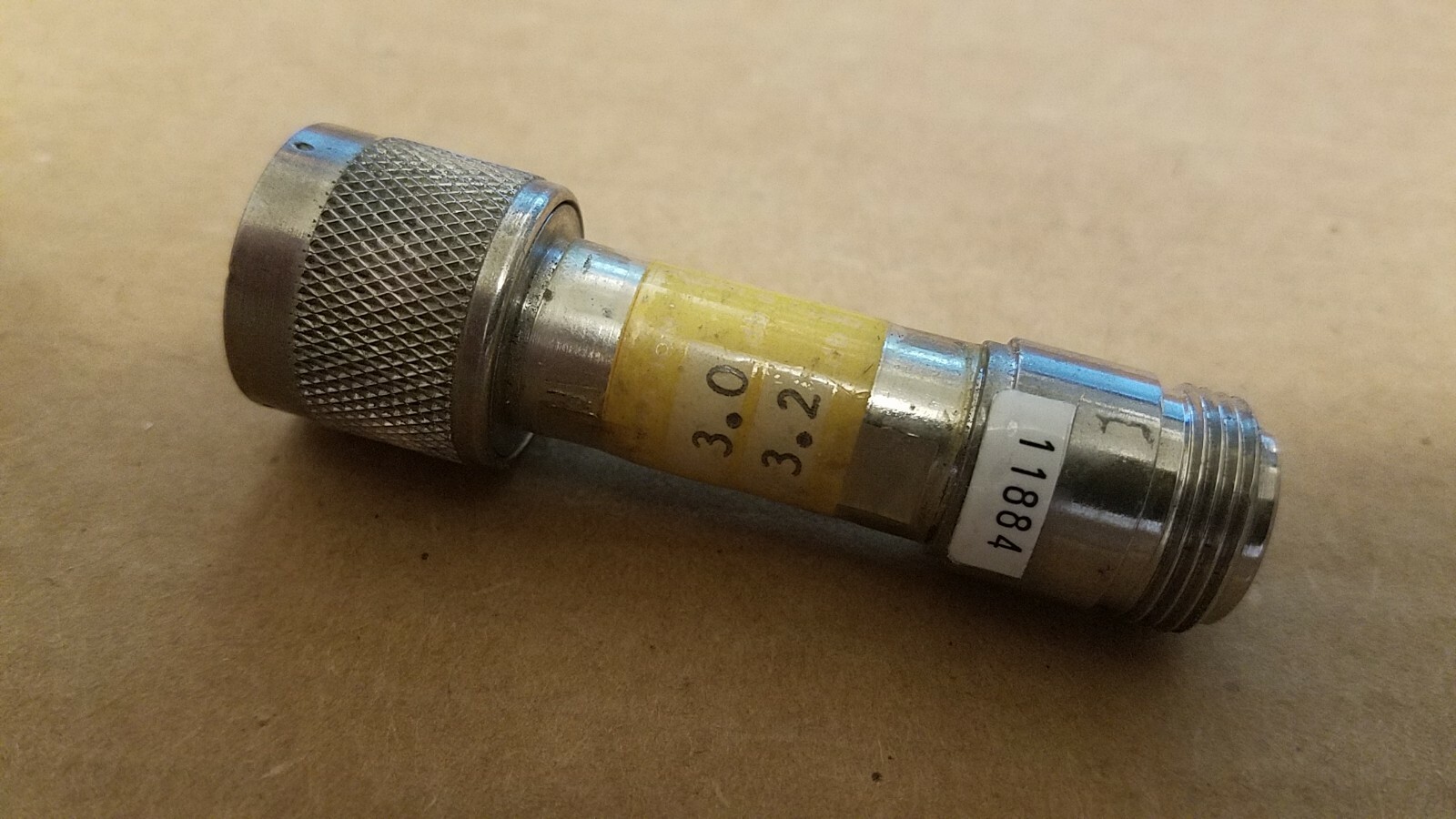 Texscan Corp FP-75 RF Microwave 3dB 75Ohm Coaxial Attenuator Type-N(m-f) #11884