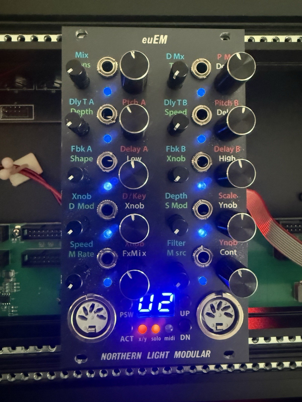 Northern Light Modular euEM EvenMIDI Eurorack