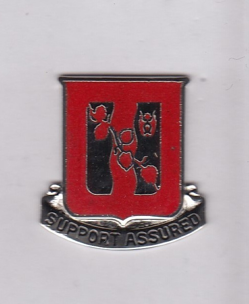 US Army 1343rd Engineer Battalion DUI crest c/b badge G-23