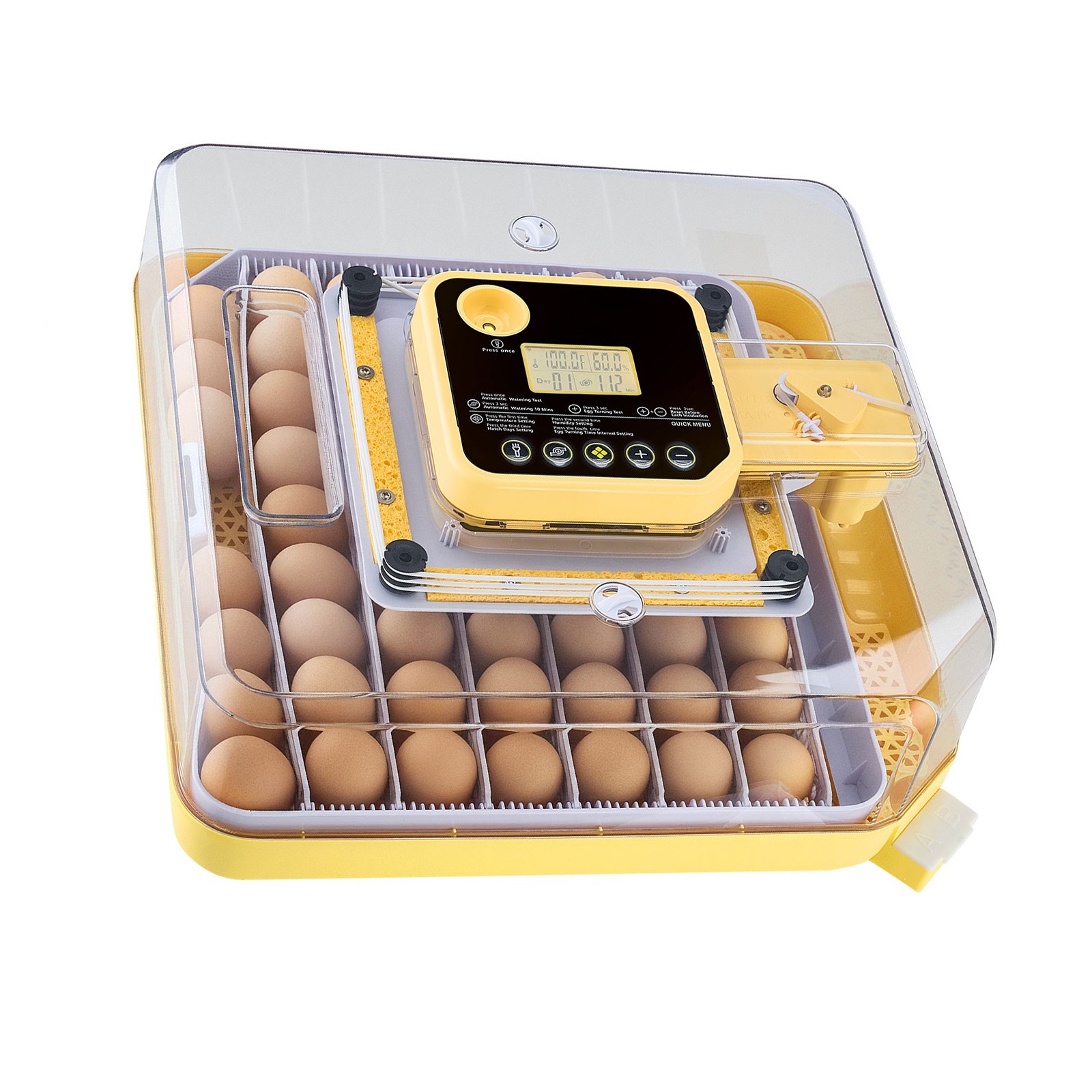 Uimoso 48 Egg Incubator with Auto Turning and Temperature Control System