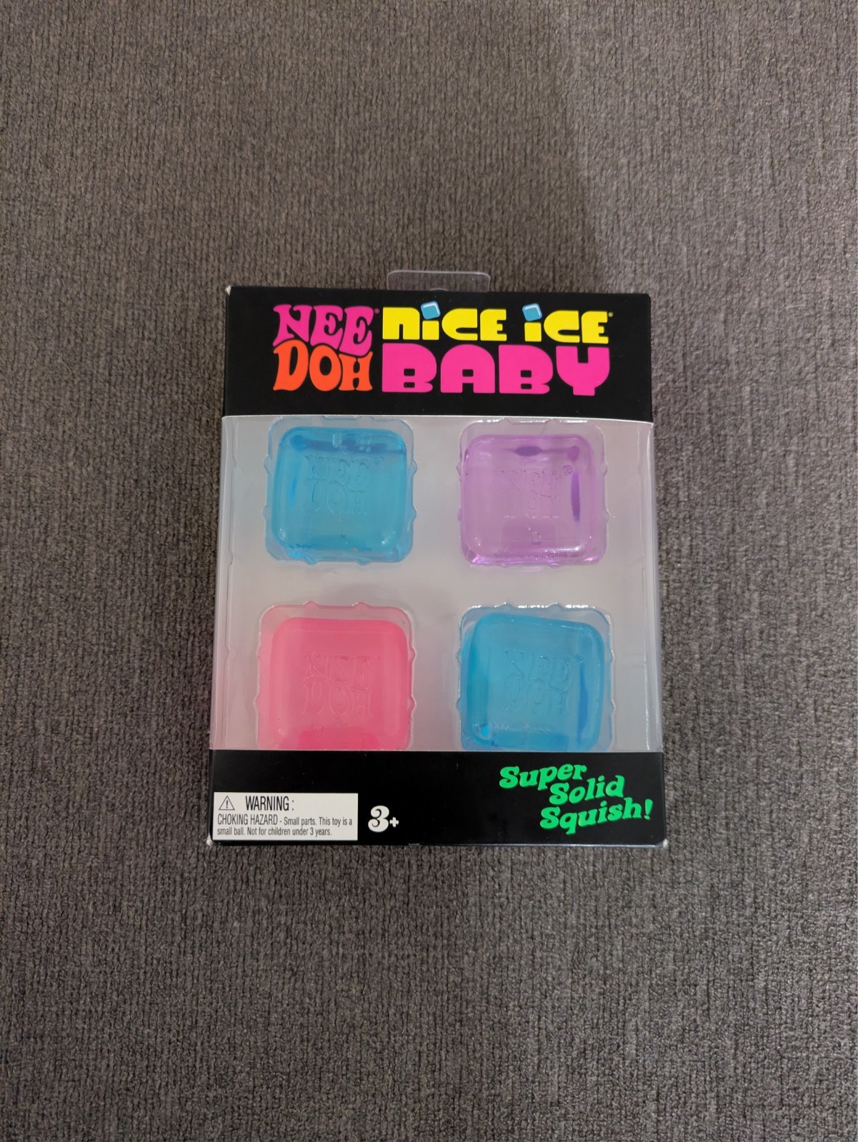 🔥🚨Brand New Viral Authentic Schylling NeeDoh  Nice Ice Baby  4 Pack
