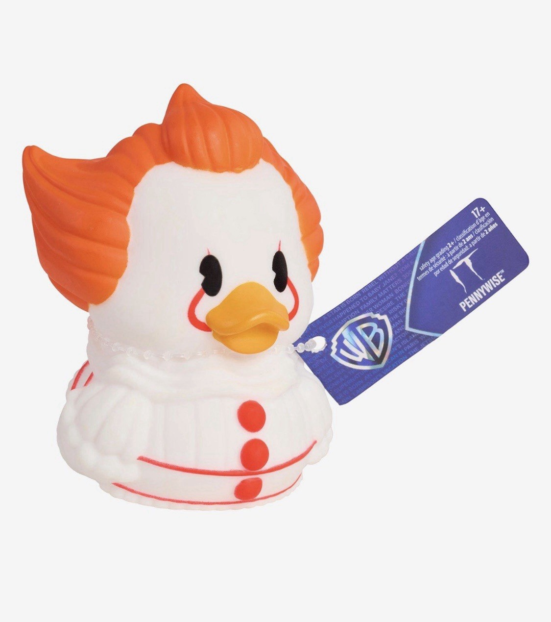 WB Horror Cosplaying Rubber Duck IT Pennywise Clown Welcome To Derry