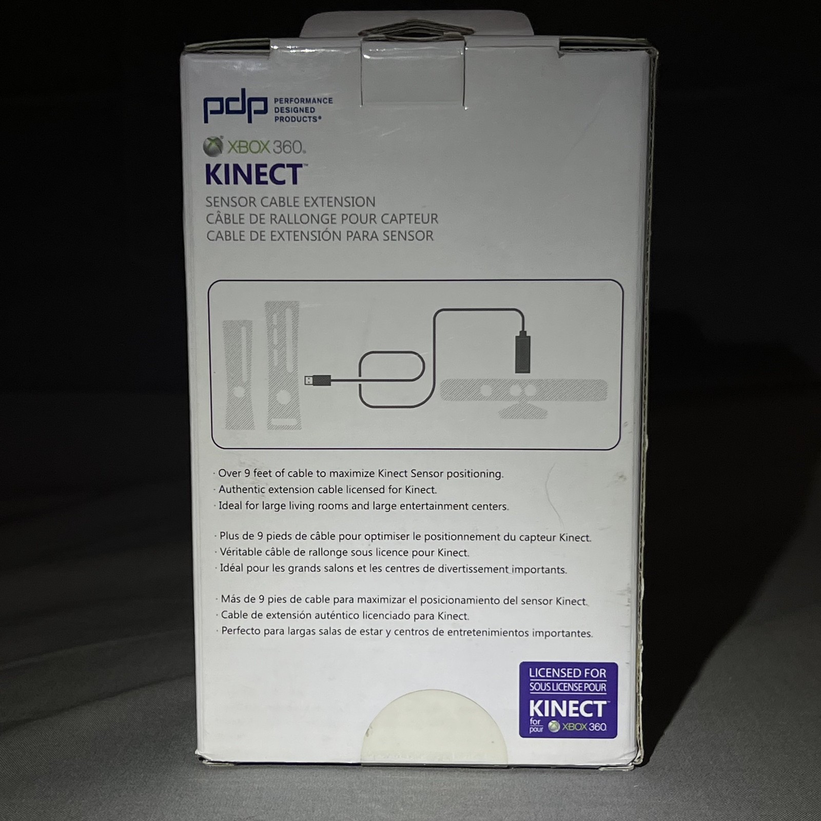 Xbox 360 Kinect 9 ft Cable Extension