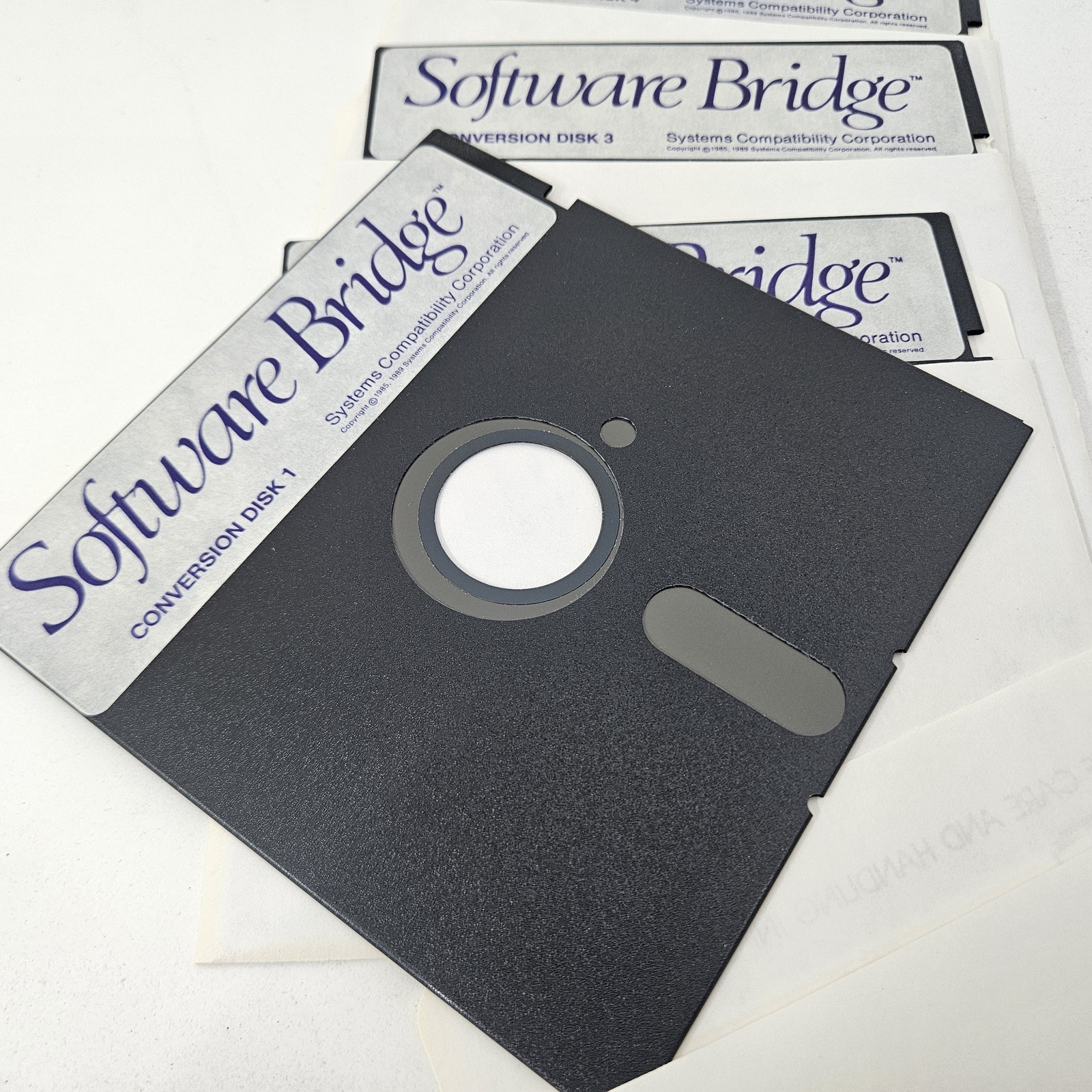 Software Bridge Conversion & System Disks 5.25" Floppy Set (6 Disks) Systems