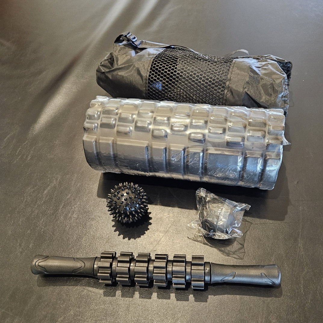 Textured Foam Roller Set, Multicolor Foam Material Massage & Recovery Roller