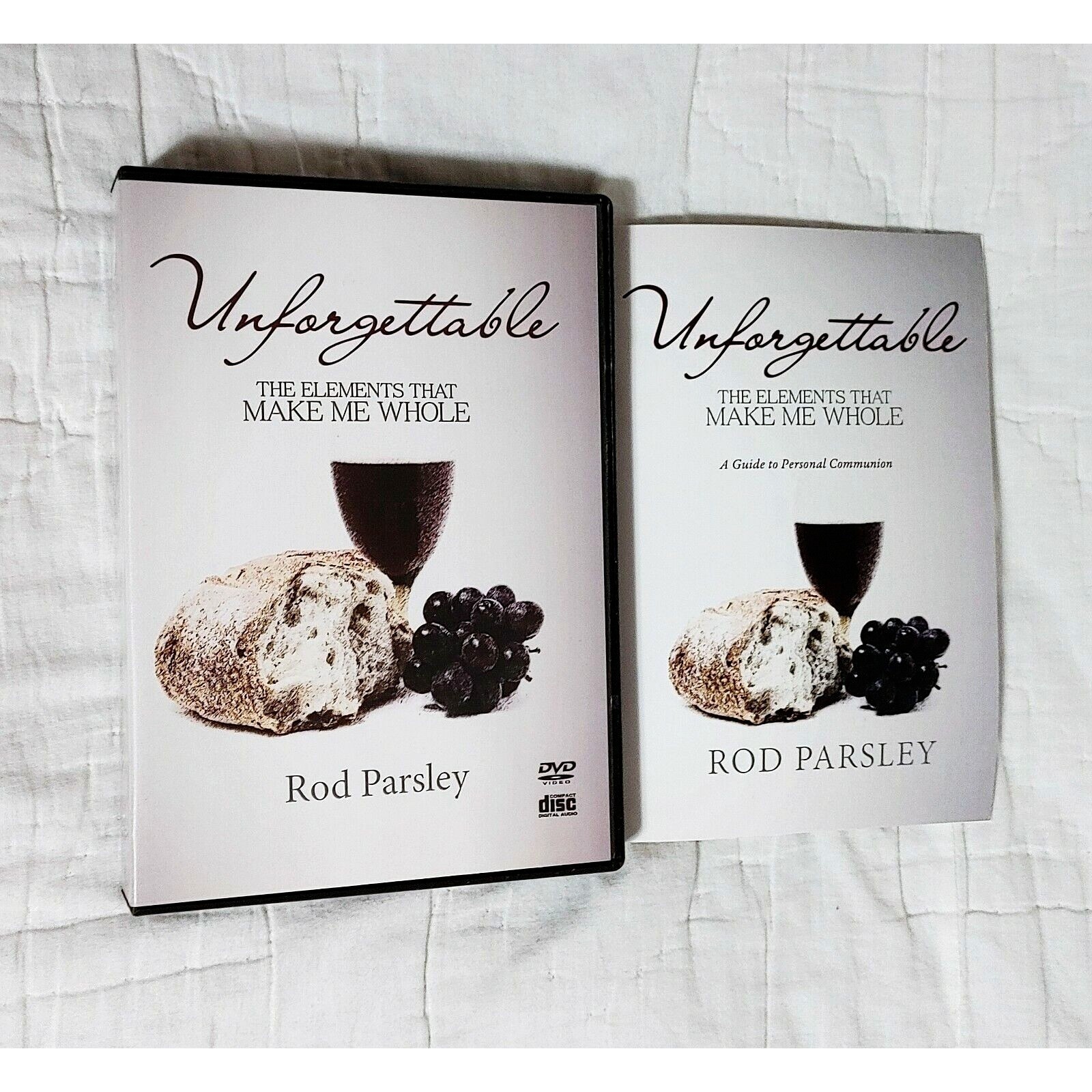 Unforgettable The Elements that Make Me Whole By Rod Parsley 2 DVDS & 1 CD