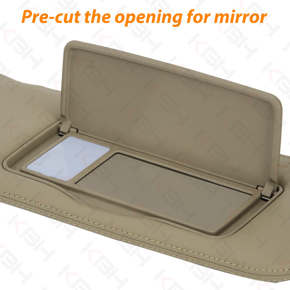 Sun Visor Replacement Cover Light Driver Passenger For 96-02 Toyota 4Runner Tan