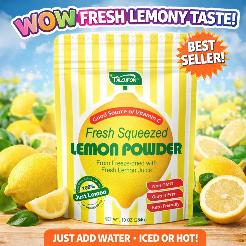 Freeze dried Fresh Squeezed Lemon Power EXP 12/25/2027