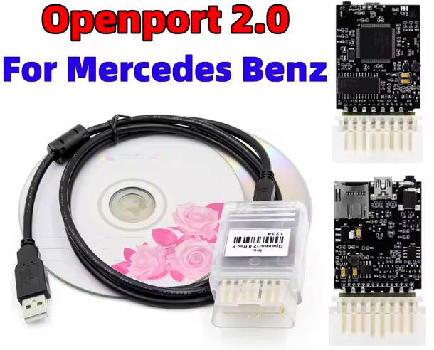 OpenPort 2.0 USB interface for vehicle diagnostics and ECU communication