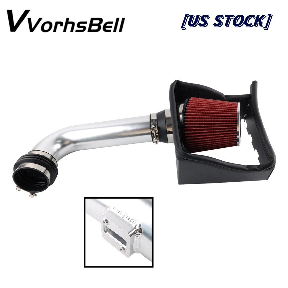 Cold Air Intake System Kit + Red Filter for 97-03 Ford F150/Expedition 4.6L 5.4L