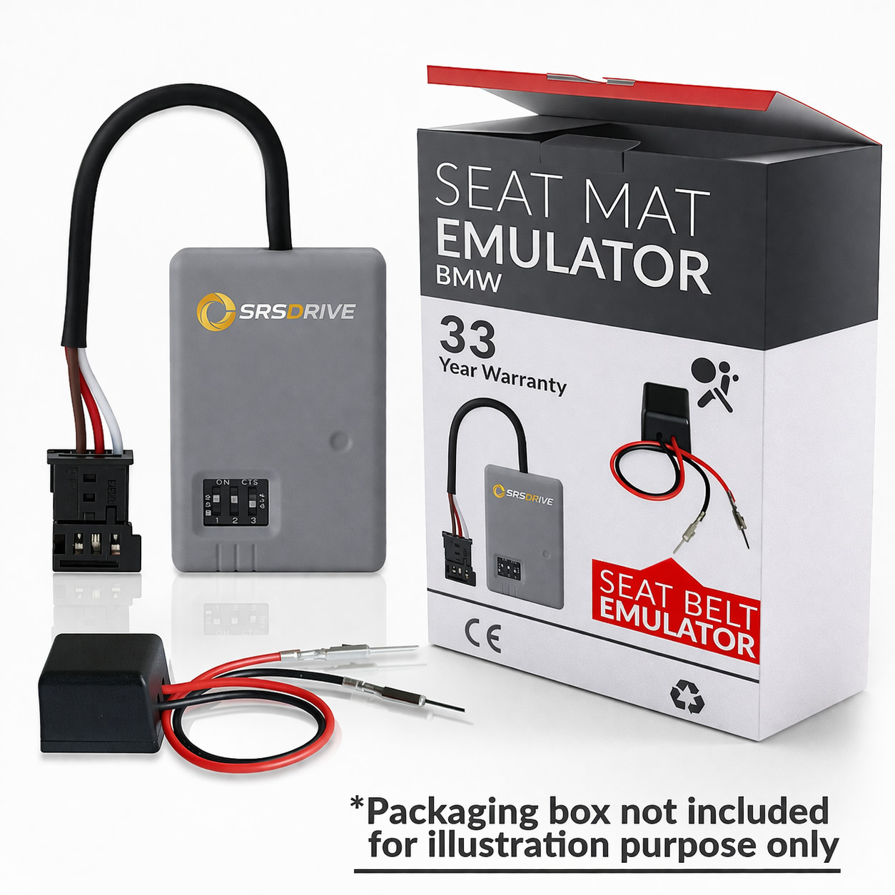 Seat Occupancy Mat Emulator For BMW E90-E93 E82E88 E63 E65 X3X6 Sensor Interface