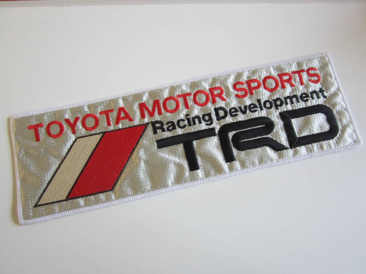 Vintage TRD Toyota Motor Sports F1 Racing Car Patch JDM Free Shipping from Japan
