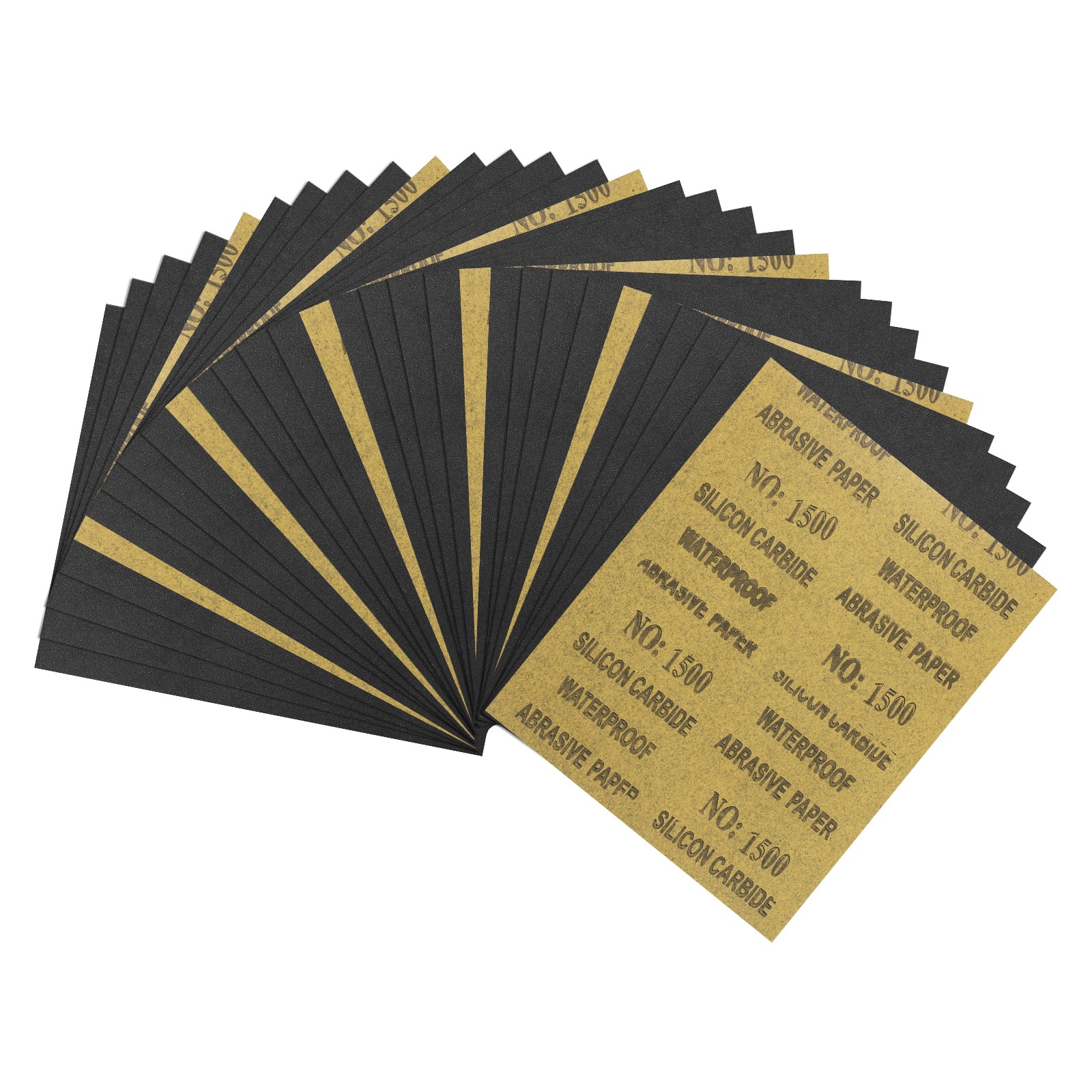 30pcs Sand Papers - [9 x 11 Inch x 1500 Grits] Sandpaper Sheets