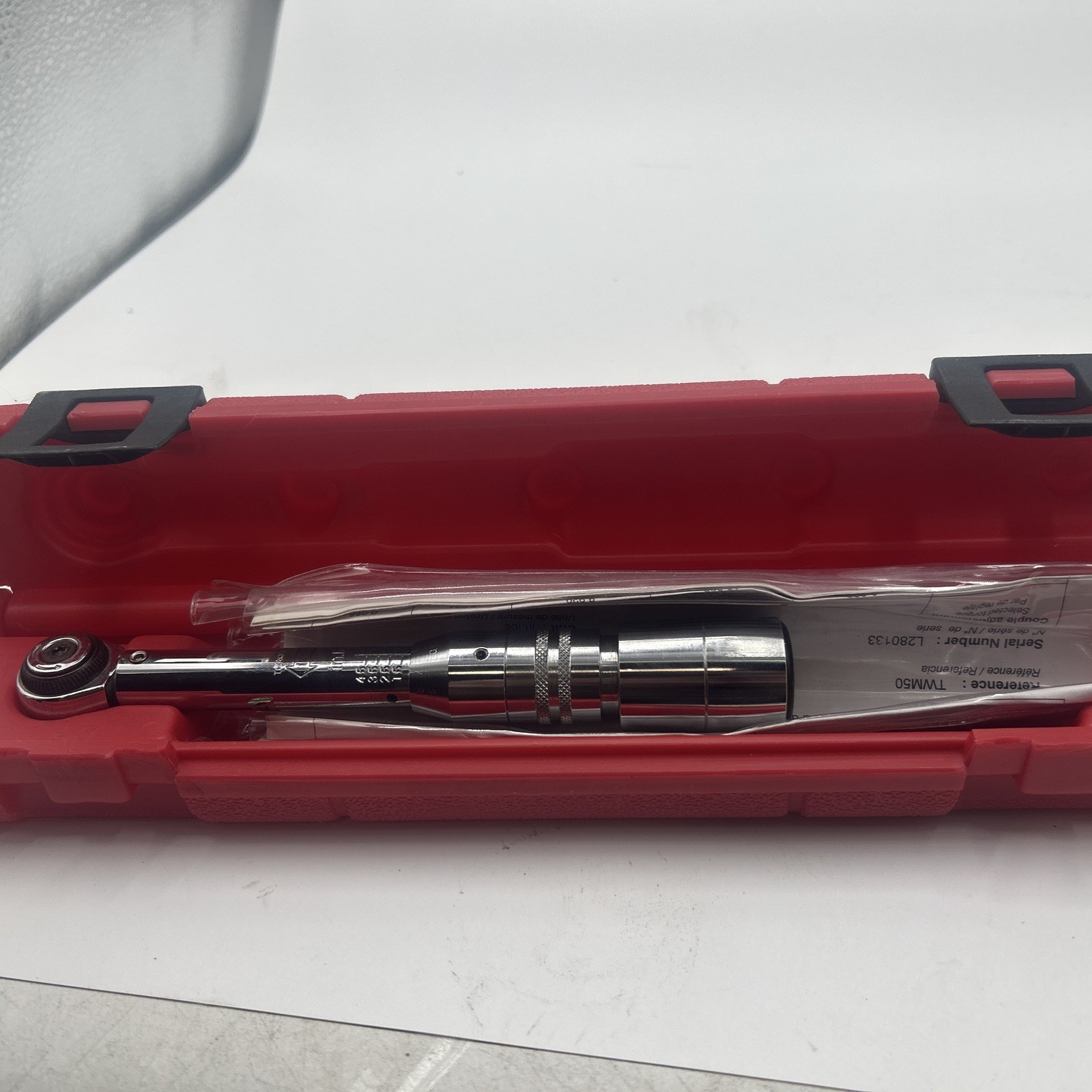 MAC TWM50 1/4" Drive  Torque Wrench 10-50lbs