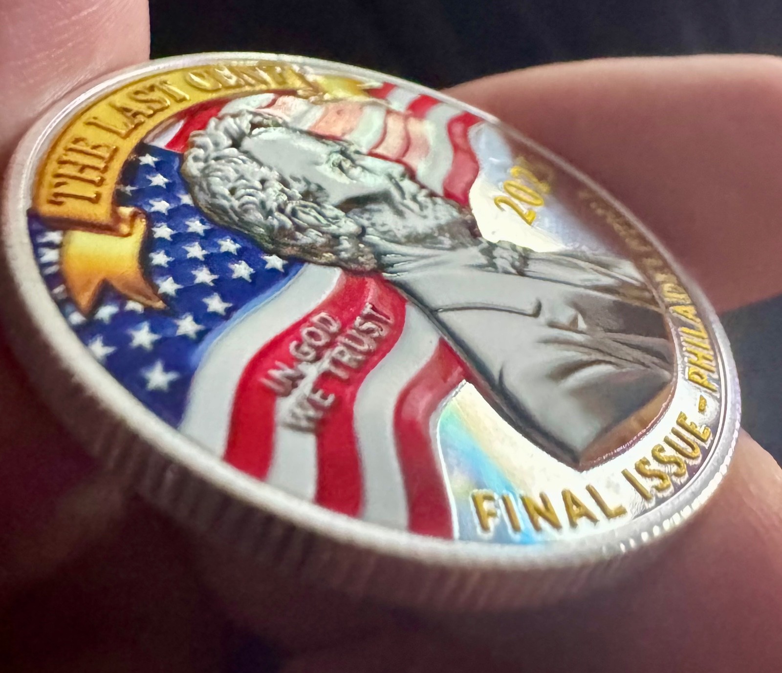 Cool Last Penny Tribute Commemorative Coin
