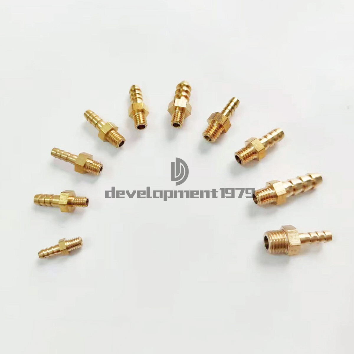 1PC Brass Hose Barb Fittings Metric Male Thread M4 M5 M6 M8 Barb Ф3~10mm