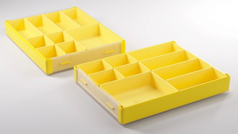 Gamegenic Token Silo (Yellow) - Modular Token Storage Container